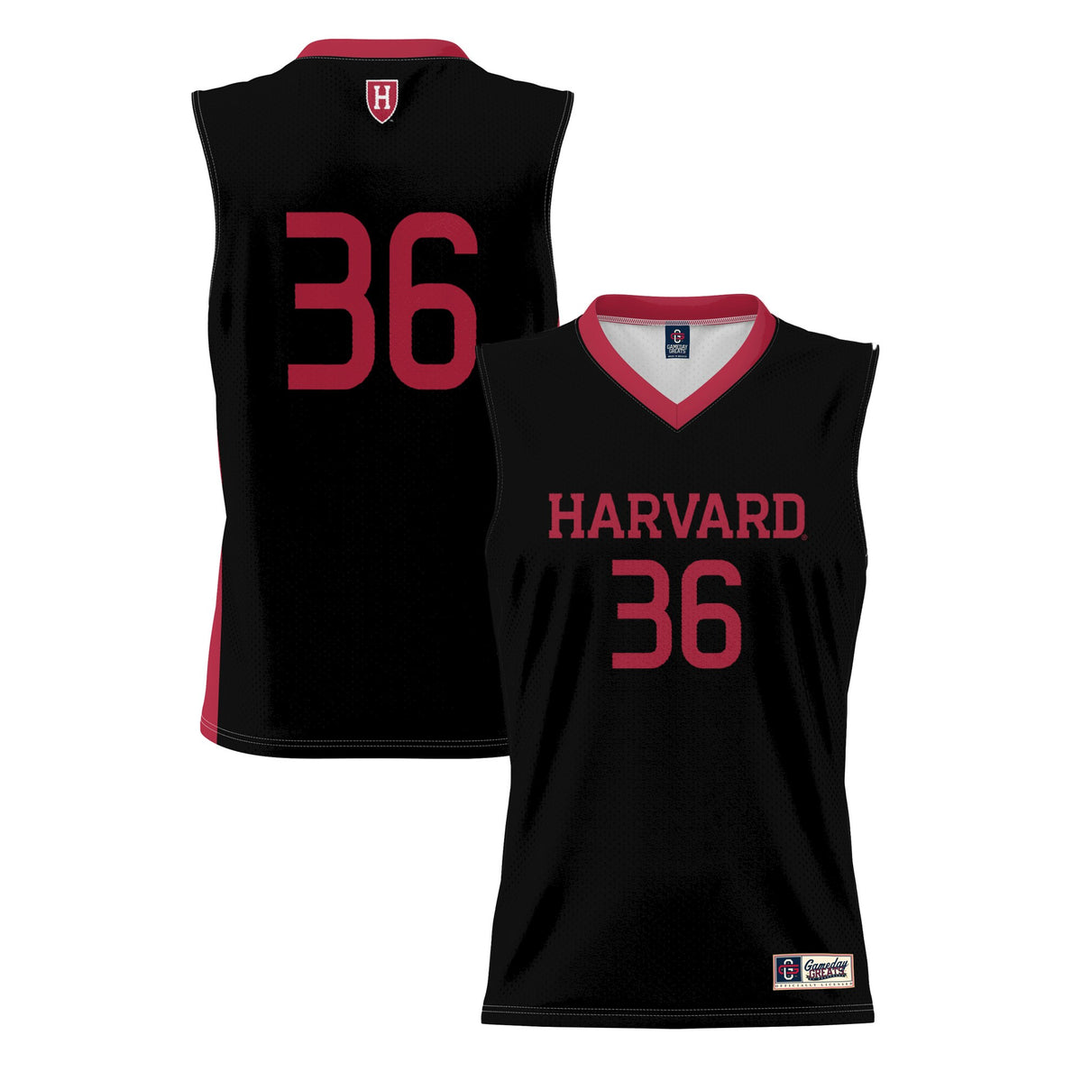 Harvard Crimson black jersey