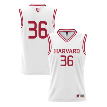 Harvard Crimson white jersey