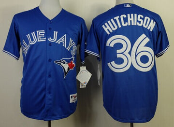 Drew Hutchison Toronto Blue Jays blue jersey