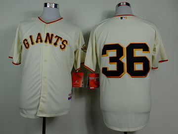 Gaylord Perry San Francisco Giants cream jersey