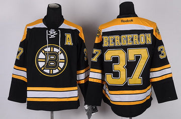 Patrice Bergeron Boston Bruins black jersey