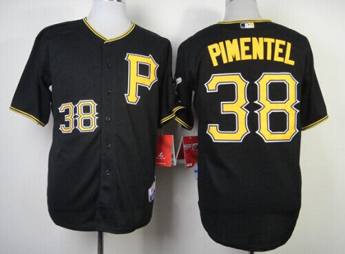 Stolmy Pimentel Pittsburgh Pirates black jersey