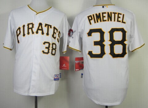Stolmy Pimentel Pittsburgh Pirates white jersey