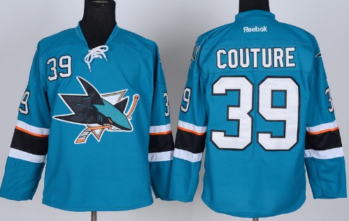 Logan Couture San Jose Sharks blue jersey