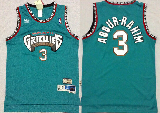 Shareef Abdur-Rahim Aba Hardwood Classics Memphis Grizzlies green Throwback jersey