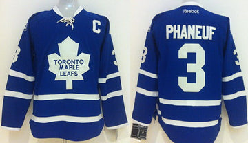 Dion Phaneuf Toronto Maple Leafs blue jersey