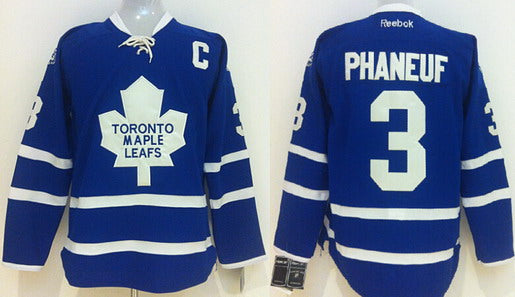 Dion Phaneuf Toronto Maple Leafs blue jersey