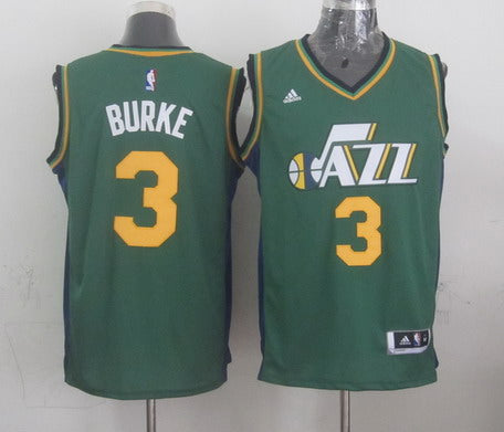 Trey Burke Revolution Utah Jazz green jersey