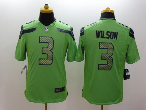 Nike Russell Wilson Seattle Seahawks green Limited jersey