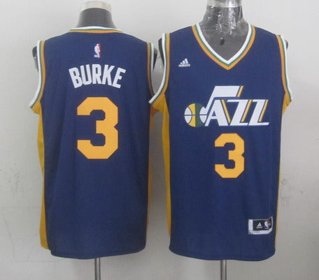 Trey Burke Revolution Utah Jazz navy jersey