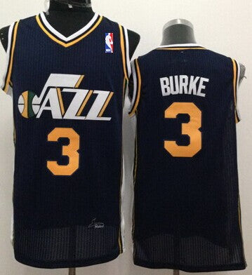 Trey Burke Utah Jazz navy jersey