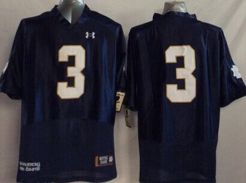 Joe Montana Notre Dame Fighting Irish blue jersey