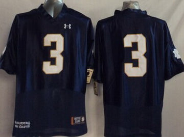 Joe Montana Notre Dame Fighting Irish blue jersey