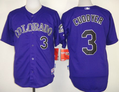 Michael Cuddyer Colorado Rockies purple jersey