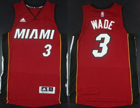 Dwyane Wade Revolution Miami Heat red jersey