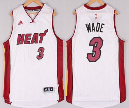 Dwyane Wade Revolution Miami Heat white jersey