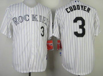 Michael Cuddyer Colorado Rockies white jersey