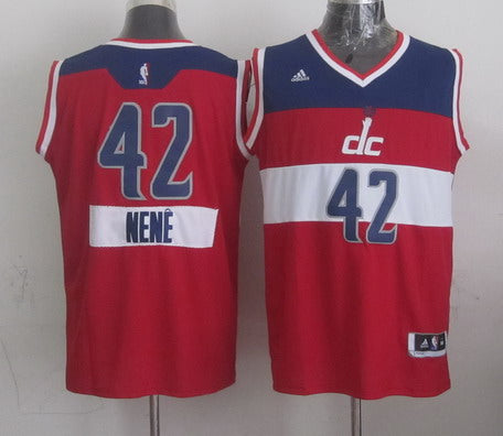 Nene Hilario Revolution Washington Wizards red jersey
