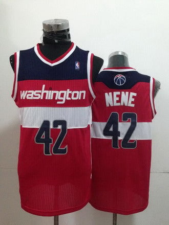 Nene Hilario Washington Wizards red jersey