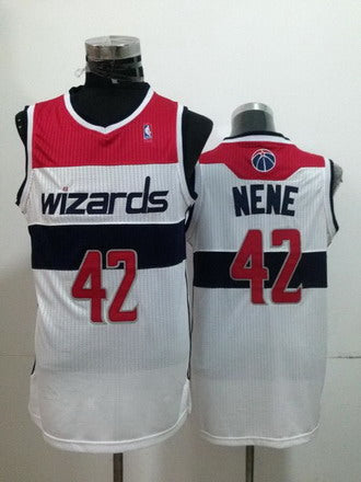 Nene Hilario Washington Wizards white jersey