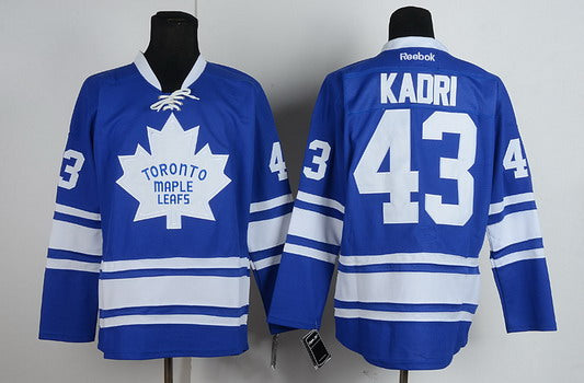 Nazem Kadri Toronto Maple Leafs blue Third jersey