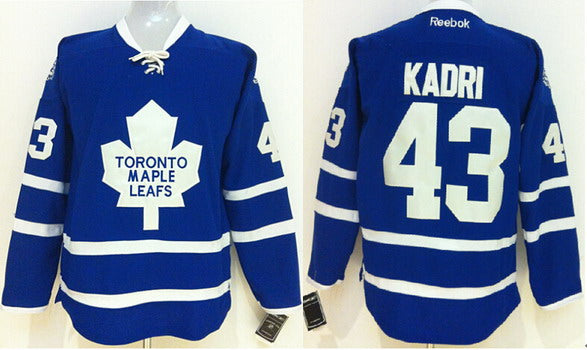 Nazem Kadri Toronto Maple Leafs blue jersey