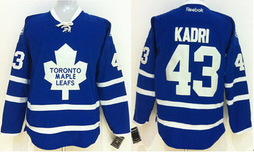 Nazem Kadri Toronto Maple Leafs blue jersey