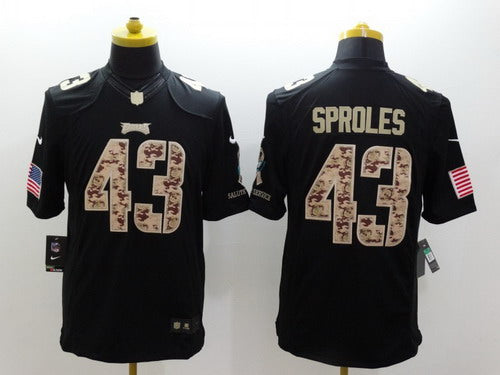 Nike Darren Sproles Philadelphia Eagles black Salute To Service jersey