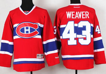 Mike Weaver Montreal Canadiens red jersey