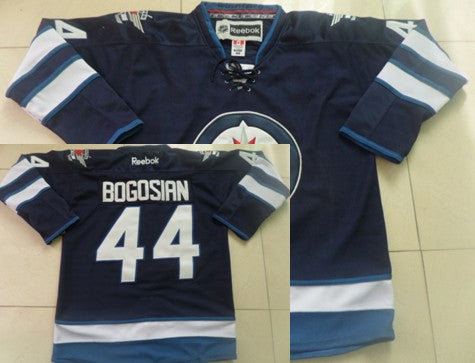 Zach Bogosian Winnipeg Jets blue jersey