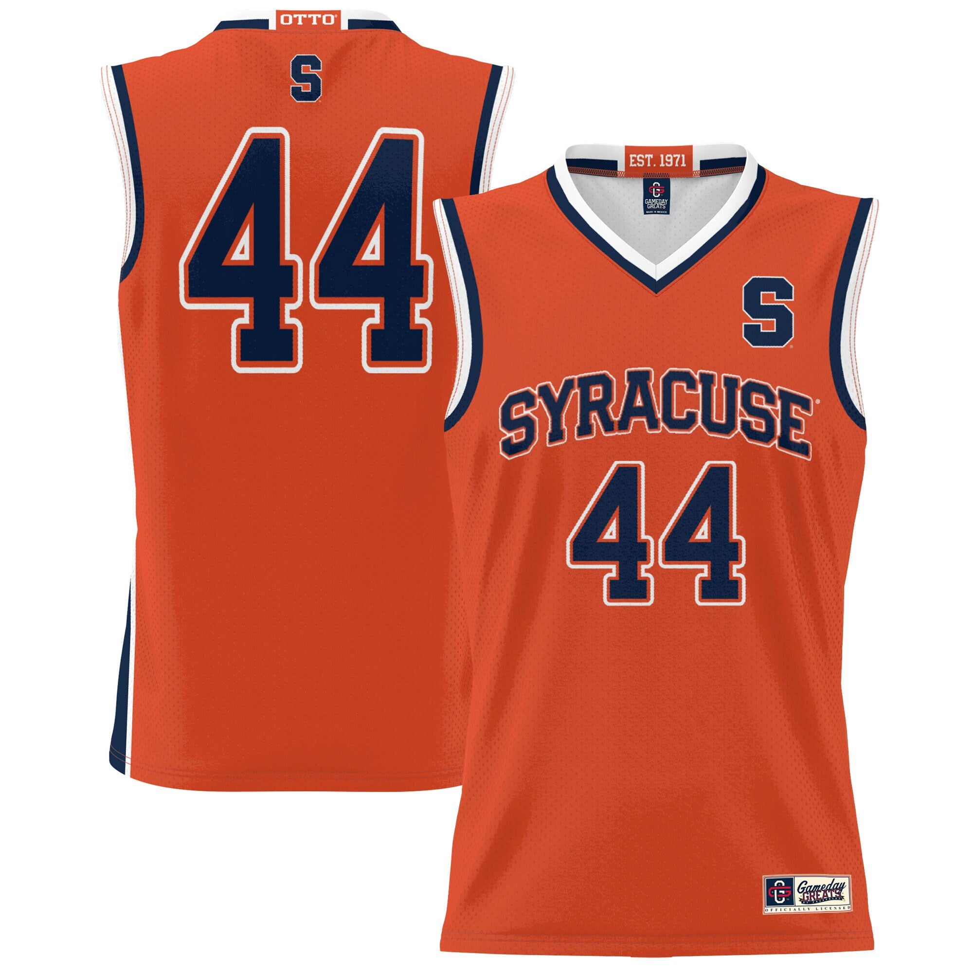 Syracuse Orange orange jersey