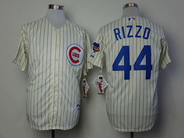 Anthony Rizzo Chicago Cubs cream jersey