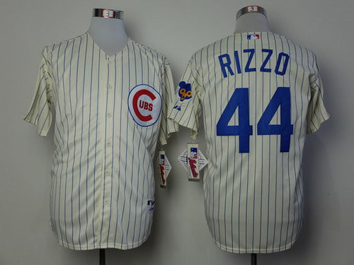 Anthony Rizzo Chicago Cubs cream jersey