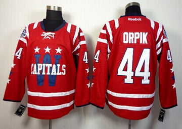 Brooks Orpik Washington Capitals red Winter Classic jersey