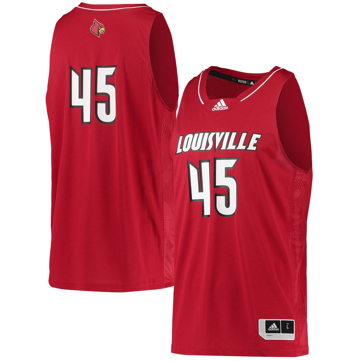 Louisville Cardinals red jersey