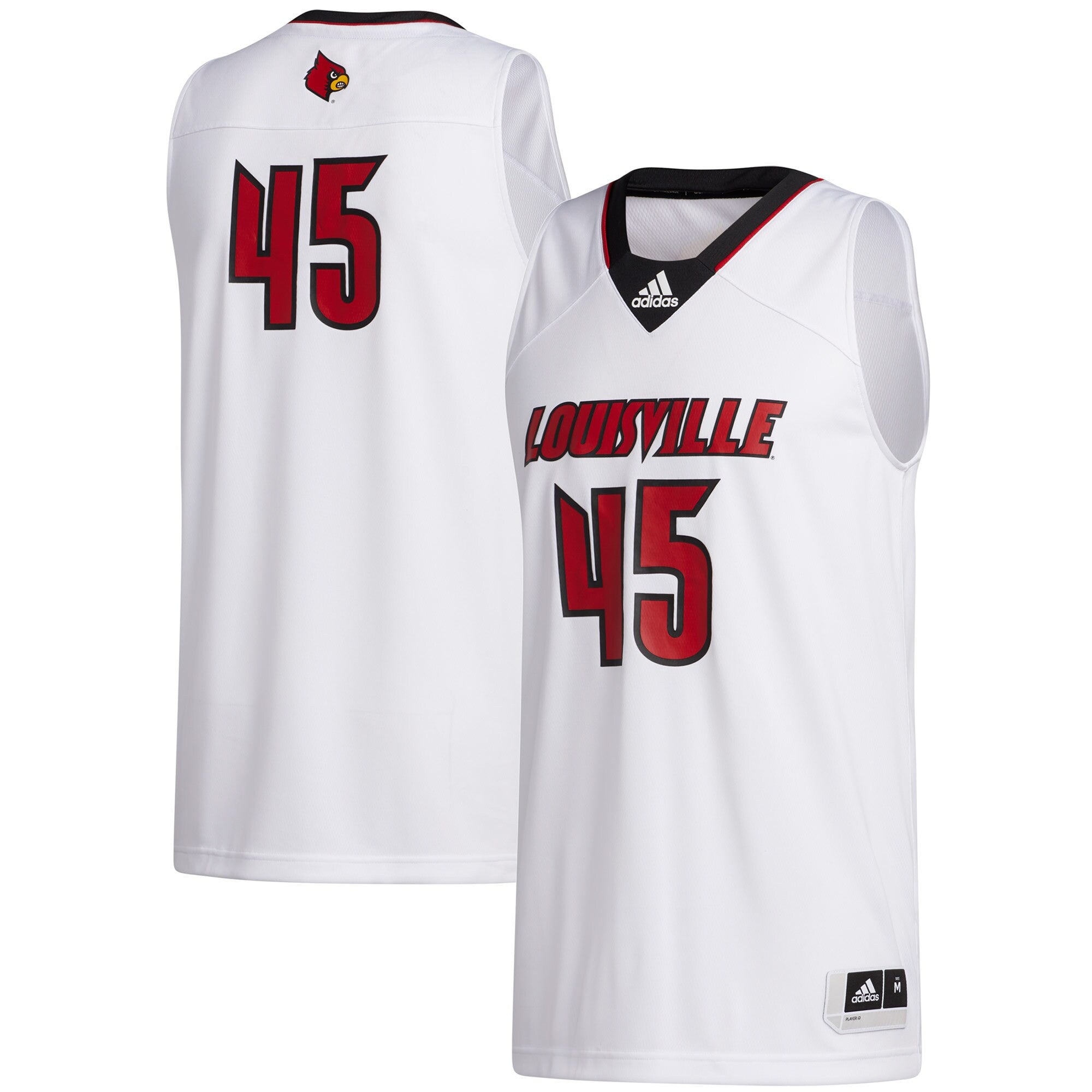 Louisville Cardinals white jersey