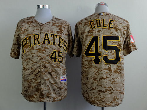 Gerrit Cole Pittsburgh Pirates camo Camo jersey