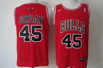 Michael Jordan Revolution Chicago Bulls red jersey