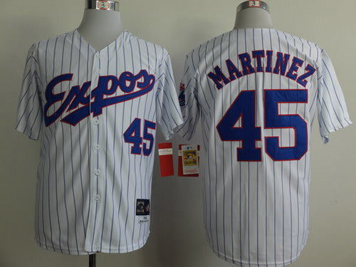 Pedro Martinez Washington Nationals white Throwback jersey