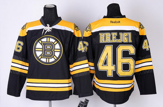David Krejci Boston Bruins black jersey