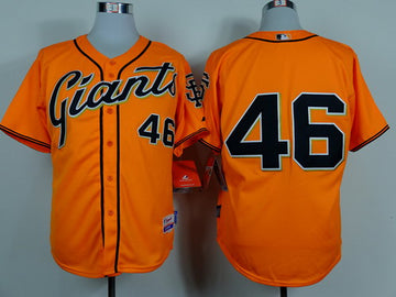 Santiago Casilla San Francisco Giants orange jersey