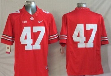 A. J. Hawk Ohio State Buckeyes red Limited jersey