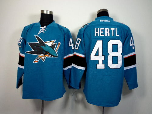 Tomas Hertl San Jose Sharks blue jersey