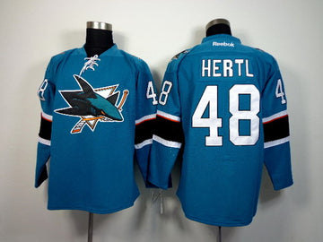 Tomas Hertl San Jose Sharks blue jersey