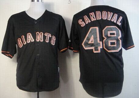 Pablo Sandoval San Francisco Giants black Fashion jersey
