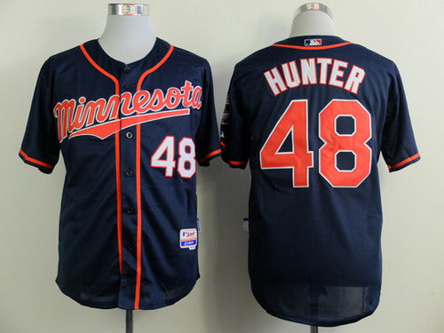 Torii Hunter New Minnesota Twins navy jersey