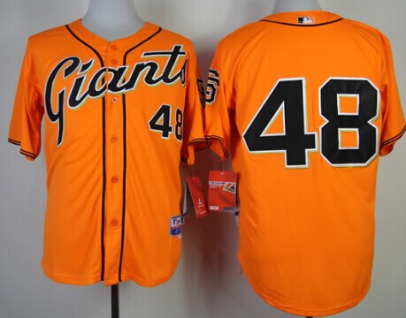 Pablo Sandoval San Francisco Giants orange jersey