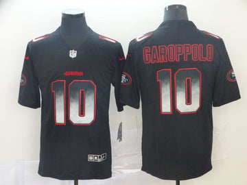 Jimmy Garoppolo San Francisco 49ers black Vapor jersey