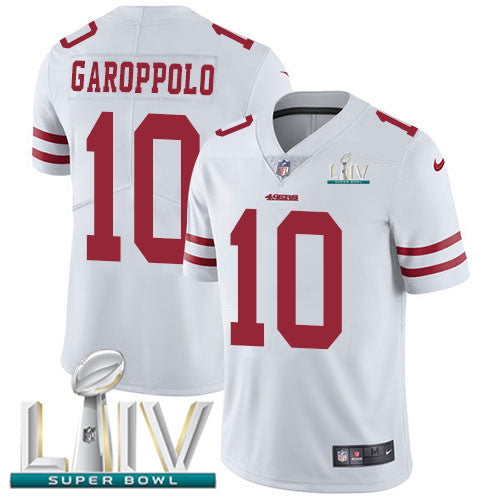Jimmy Garoppolo San Francisco 49ers white Vapor jersey