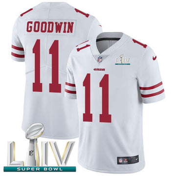 Marquise Goodwin San Francisco 49ers white Vapor jersey